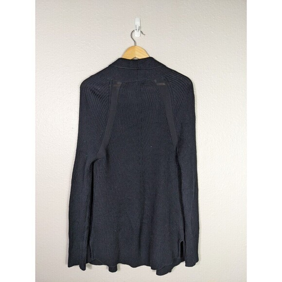 Vince Navy Blue Open Front Cardigan Sweater Women's Size S - Picture 2 of 5